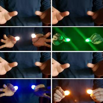 JL매직 손끝에서 불빛이 이동하는 손가락 마술 도구 딜라이트(2개입)