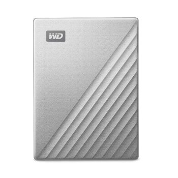 [해외] 웨스턴디지털 My Passport Ultra 휴대용 HDD 2TB USB Type-C 실버 WDBC3C0020BSL-WES