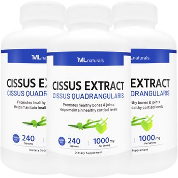 [해외직구] 신제품 3병 마이라이프 내추럴스 수퍼사이즈 시서스 추출물 1000mg 240정 슈퍼사이즈