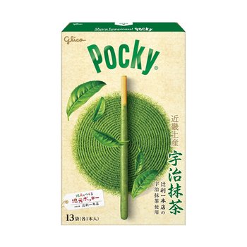 [해외] 글리코 포키 우지말차 13봉입 간사이지역 한정 녹차 빼빼로