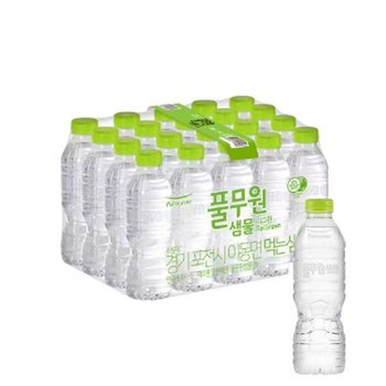 풀무원샘물 무라벨 생수 330ml X 40병 (51151964)