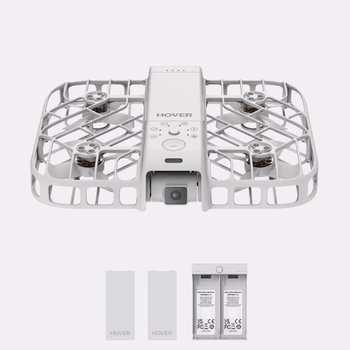 (세기 정품) HOVERAir X1 Smart Combo Special PKG (White) 조종 없이 비행하는 AI 플라잉카메라