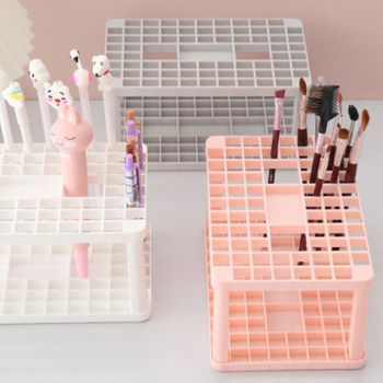 회화용 필기구 붓 연필 색연필 정리함 사각 꽂이