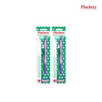 플랙커스 혀 클리너 2개입 x 2개 (색상랜덤) 총 4개