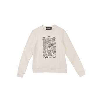 [해외] 여성 스웨트셔츠 스웨터 Kl X Jp Karl 스웻셔츠 A2W20057B89 Cream /8