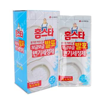 홈스타 193QWQ37 발포 변기세정제 3회분 거품형 화장실