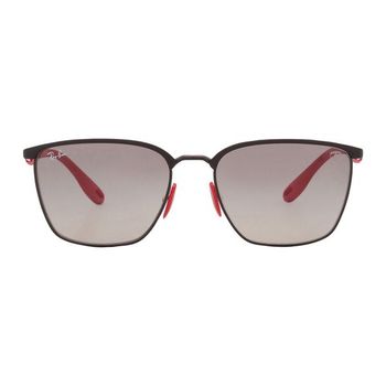 페라리 레이벤 Ray-Ban 스쿠데리아 그레이 그라데이션 사각형 남녀공용 선글라스 7274460