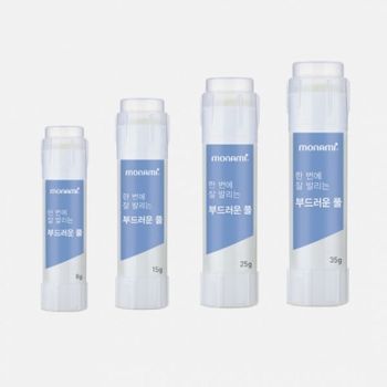 모나미 한 번에 잘 발리는 부드러운 풀 25g