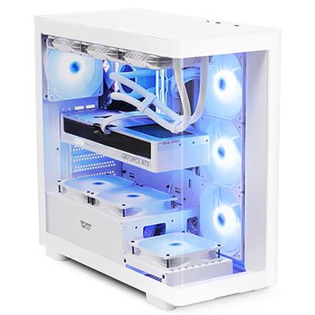 다크플래쉬 DS900G ARGB 강화유리 (화이트)