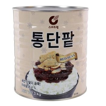 [JHM75320_52EF]식재료 팥빙수 재료 스위트웰 빙수팥 3kg