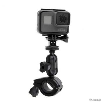 오토바이 블랙박스 마운트 거치대 액션캠 램 짭프로 악세서리 샤오미 오즈모