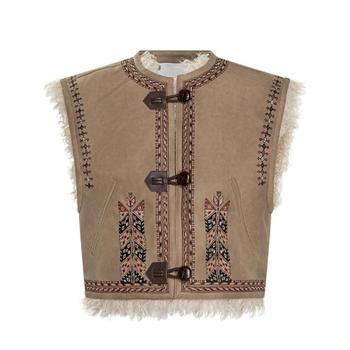 Isabel 마랑 에뚜왈  모피 조끼 25AGI0061FAC3A02E 50TA TP948061991