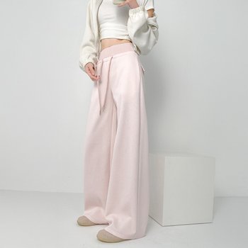 여성 데일리 플러잇 베티아 허리밴딩 와이드 팬츠