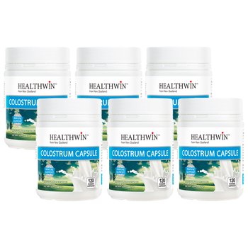 HealthWin [해외] 뉴질랜드 헬스윈 콜로스트롬 초유 500mg 120정 6팩