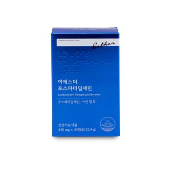 에스더포뮬러 여에스더 포스파티딜세린 430mg x 30캡슐 X 1박스 I W