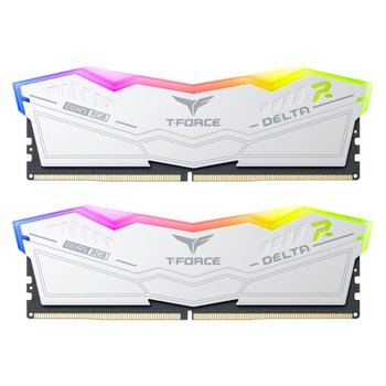 팀그룹 T-Force 32GB DDR5 PC5-48000 CL30 DELTA RGB 화이트 메모리 (16Gx2/6000MHz) 서린
