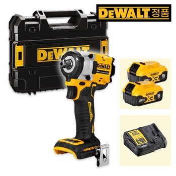 디월트 DCF922P2 20Vmax 5.0Ah 2팩 브러쉬리스 컴팩트 임팩트렌치 12.7mm(1/2인치) 406Nm 핀타입