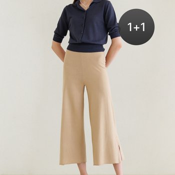 [1+1] 워셔블 썸머 니트팬츠