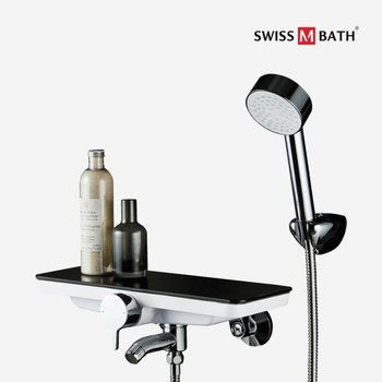 아트박스/바스템 스위스엠바스 강화 선반형 샤워 욕조 수전 BS-7200