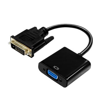 RGB D-SUB VGA TO DVI 컨버터 변환 젠더 케이블
