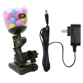 [해외] 필드 포스 실내 배팅 머신 세트 + AC 어댑터 미트 포인트 볼 10 포함 FPM