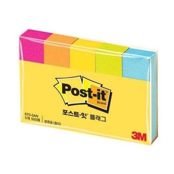 3M)포스트-잇 플래그(종이/670-5AN)-WAA17C1