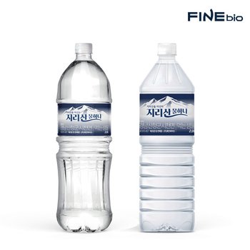 지리산 물하나 생수 2L 30병 유/무라벨 랜덤발송