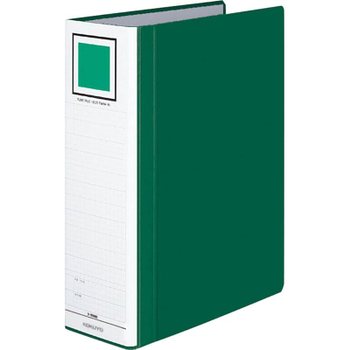 [해외] 코쿠요 파일 파이프 형식 에코 트윈 R 양쪽 열림 A4 2홀 800매 수용 녹색