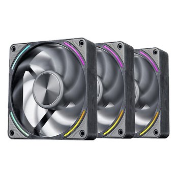 Segotep EX120 ARGB PWM FULL LCP 시스템쿨러 블랙 (3PACK)