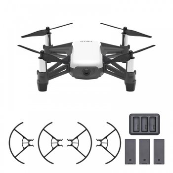 [해외] [] Ryze Tello Powered by DJI 80g 100g 720P 토이 드론 부스트 콤보 미니 드론 블랙 미만