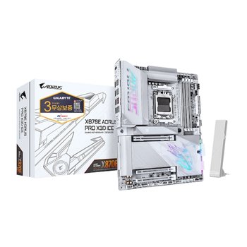 GIGABYTE X870E AORUS PRO X3D ICE 피씨디렉트__