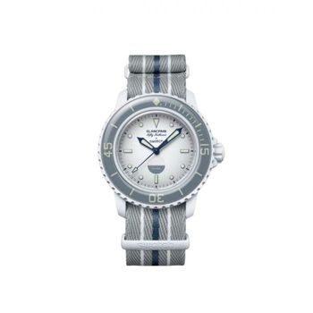 [해외] Swatch x Blancpain Bioceramic Antarctic Ocean 스와치 x 블랑팡 바이오세라믹 안타르틱 오션