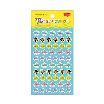 예현산업 798YET27 아트지 칭찬스티커 바다동물 AT-131 20개묶