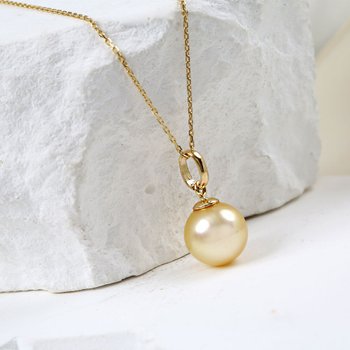남양진주 14k 최상급 진주 목걸이 10-11mm 한복 혼주 예물 기념일 선물