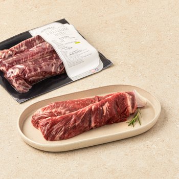 [냉장] 한우 2등급 통갈비살(늑간) 250g