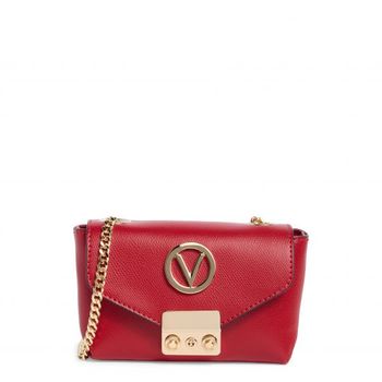 발렌티노 우먼 바이 마리오 Lola Bonbonniere 레더 크로스바디 백 가방 레드 1119319