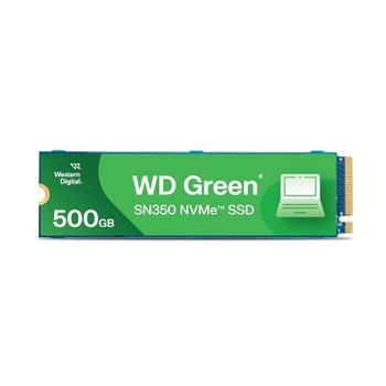 [해외] Western Digital 500GB WD Green SN350 NVMe SSD - Gen3 PCIe, M.2 2280, 최대 2,400MB/초