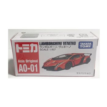 [해외] 해외 한정 토미카 AO-01 람보르기니 베네노 VENENO 아시아 한정 일본 미발매 [병행 수입품]