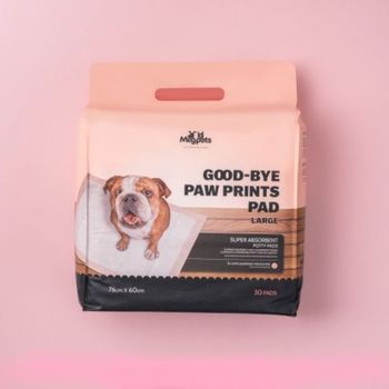 메그펫츠 굿바이 강아지 배변패드 76x60 대형30매 애견패드 초강력 흡수 위생패드