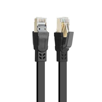 초고속 220TFP38 CAT8 랜 케이블 60cm 40기가비트 플랫형 평면 연선 2000MHz 회사 전산실 PC 데