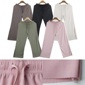 빅사이즈사랑해요 F202L110 베이직밴딩트임통바지 DK (S7719021)