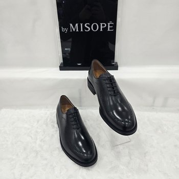 By 남성 브로그 옥스포드 슈즈 122HH431TT003 BLACK 2_JJ