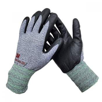 그레이 컬러 200 장 작업용 장갑 S 10팩 3M