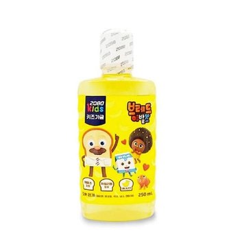 애경 2080키즈 가글 바나나맛 여백 딸기맛 칫솔 척기 (49348893)