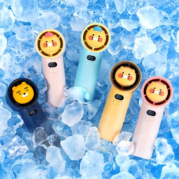 카카오프렌즈 Z터보  휴대용 핸디 선풍기(일반형/볼캡형) 저소음 무선 손선풍기