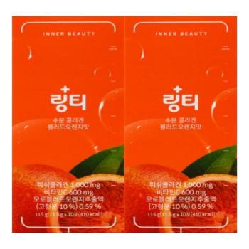 링티 수분 콜라겐 블러드오렌지맛 11.5g x 10포 3박스 (S15615625)