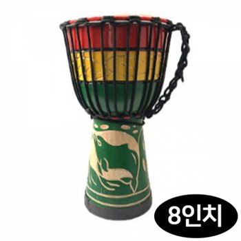 엔젤악기 젬베 Djembe 8in APJE-8YH 랜덤1개