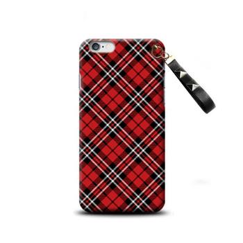 아트박스/키스맥 프리미엄 카드티탄체크패턴 케이스(아이폰13미니)