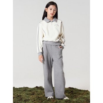 24년 FW (여아) 밸런스 니트라이크 와이드 스웨트팬츠 MKE4PT2401