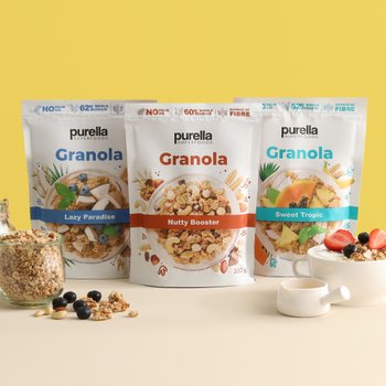 퓨렐라 청정 그래놀라 넛츠 프룻 코코넛 300g
